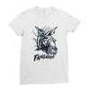 night of the fangaroo Ladies Fitted T-Shirt