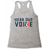 Women's March Hear Our Voice Racerback Tank