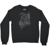 wolf princess warrior Crewneck Sweatshirt