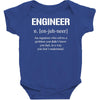 definition of engineer Baby Bodysuit