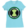omnitrix symbole ben10 Ladies Fitted T-Shirt