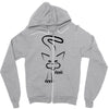cat Zipper Hoodie