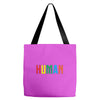 human colors Tote Bags