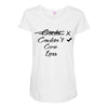 couldn&rsquo;t care less Maternity Scoop Neck T-shirt