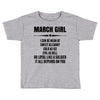 Super March Girl Toddler T-shirt