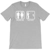 fishing   problem solved mens funny T-Shirt