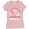 he might find a rabbit in there but hell never find dignity Ladies Fitted T-Shirt