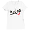 rebel alliance long sleeve tee Ladies Fitted T-Shirt