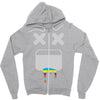 taste the rainbow Zipper Hoodie