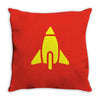 Reggie Rocket Throw Pillow