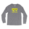 caution zombies crossing t shirt x large funny walking brains awesome Long Sleeve Shirts