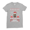 groot christmas Ladies Fitted T-Shirt