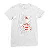 hiding in the dark Ladies Fitted T-Shirt