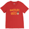 monster ghost V-Neck Tee