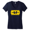 razor sharp records Women's V-Neck T-Shirt