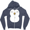 cute penguin Zipper Hoodie