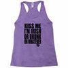 kiss me i'm irish or drunk or whatever t shirt st patricks day funny t Racerback Tank