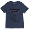 January Girl Facts Aquarius V-Neck Tee