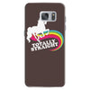 totally straight funny rainbow unicorn Samsung Galaxy S7