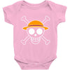luffy pirate flag Baby Bodysuit