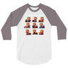 introverts have more fun 3/4 Sleeve Shirt