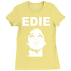 edie sedgwick retro Ladies Fitted T-Shirt
