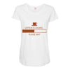 caffeine loading pleace wait Maternity Scoop Neck T-shirt