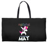 UNICORN ARE BORN IN MAY Weekender Totes