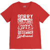 This Guy Is Taken By A Super Sexy December Girlfriend V-Neck Tee