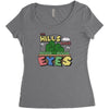 the hills have eyes Women's Triblend Scoop T-shirt