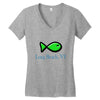 long beach Women's V-Neck T-Shirt