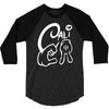 california love cali finger sign 3/4 Sleeve Shirt