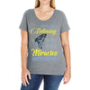 Butterfly Miracles Ladies Curvy T-Shirt