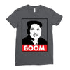 Kim Jong Un Boom Rocketman Ladies Fitted T-Shirt