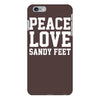 peace. love. sandy feet. iPhone 6/6s Plus Case