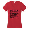 vegan Women's V-Neck T-Shirt