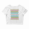 hawaiian pattern Crop Top