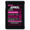 quens are born in april iPad Mini