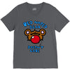 red nosed bear V-Neck Tee