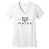 wayne Women's V-Neck T-Shirt