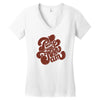 pump up the jam Women's V-Neck T-Shirt