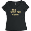 worst case scenario best trending Women's Triblend Scoop T-shirt