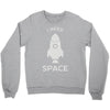 need space Crewneck Sweatshirt