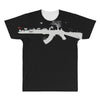 banksy style ak47 art   funny All Over Men's T-shirt