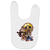 mario solo Baby Bibs