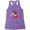 colorful art Racerback Tank