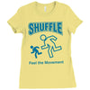 shuffle feel the movement Ladies Fitted T-Shirt