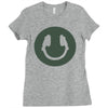 music smile Ladies Fitted T-Shirt