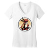 prank girl Women's V-Neck T-Shirt