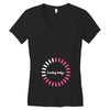 Loading Baby Girl Women's V-Neck T-Shirt